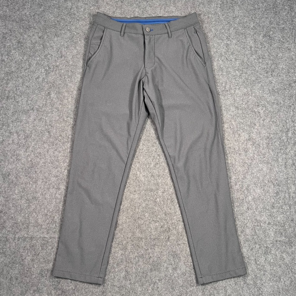 Twillory Gray Technical Fabric Tailored Fit Performance Pants Men's‎ Size 30x28*
